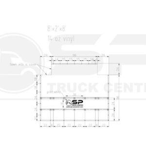 Smoke Tarp with Fitted Corners
