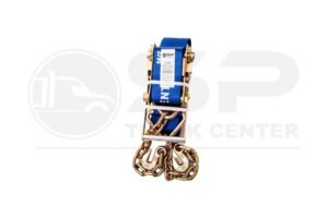 4” x 40’ Ratchet Strap w Chain Anchor